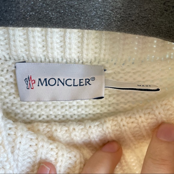 Moncler Mock Cable Knit Sweater - Picture 13 of 15
